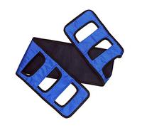 VOANZO Sangle de transfert antidérapante pour personnes âgées ou patientes (bleu)