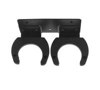VOANZO Support de Microphone sans Fil Accessoires de Microphone Support de Rangement Mural Peu encombrant Double Crochet à Double Usage Performance avec Support à vis Support Ktv