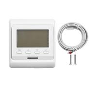VOANZO Thermostat de Chauffage par Le Sol 16A Thermostats programmables manuels numériques Contrôleur de Chauffage par Le Sol électrique avec capteur de sonde de 3 m