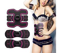 VOANZO Toner Muscle Toner, Abdominal Tonification Ceinture Abdominale Trainer Body Fitness Trainer Ab Workout Machine pour Homme et Femme Bras et Jambes Trainer (Affichage numérique, USB)