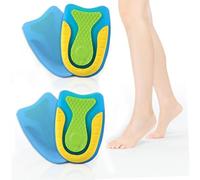 Voarge 2 Paires de Talonnette Gel Silicone Antichoc Amortissante Orthopédique, pour protéger vos talons et tendons d'achilles et soulager S