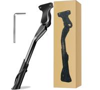 Voarge Béquille latérale réglable en hauteur avec 2/4 trous - Conçu pour vélo électrique et VTT - Avec trous - Béquille latérale stable - 24-29"