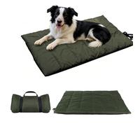 Voarge Couverture pour chien pour les déplacements - Imperméable et antidérapante - Coussin pour chien - Pour voyage, camping, extérieur - 110 x 68 cm