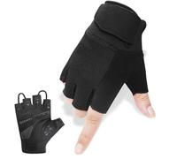 Voarge Gants de Fitness avec Bracelet de Soutien,Gants de Fitness pour Homme et Femme, Respirants et Antidérapants Gants d'haltérophilie,pour Entraînements, Gym, Cyclisme, Gymnastique, S