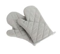 Voarge Gants de four, résistants à la chaleur, gants de four épaissis résistants à la chaleur, gants de cuisine, maniques, gants de pâtisserie, 1 paire (gris)