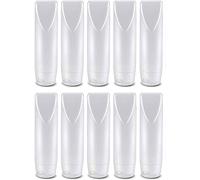 Voarge Lot de 10 bouteilles de voyage en plastique - 30 ml - Rechargeable - Pour shampooing, lotion, articles de toilette