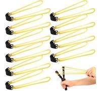 Voarge Lot de 10 lance-pierre en caoutchouc pour lance-pierre - Caoutchouc de rechange - Pour la plupart des lance-pierres