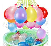 Voarge Lot de 333 bombes à eau auto-scellantes, à remplir rapidement en 60 secondes, Ballons d'eau Color Bombes Fermeture Automatique, pour fêtes d'été