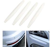 Voarge Lot de 4 bandes de protection anti-rayures adhésives universelles pour voiture. Blanc