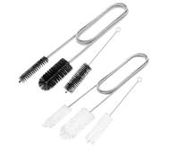 Voarge Lot de 4 brosses de nettoyage pour aquarium - 155 cm