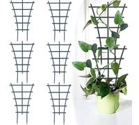 Voarge Lot de 6 tuteurs pour plantes d'intérieur - Pour concombres, balcons, jardins