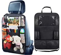 Voarge Support de Protection de Dossier de Voiture, Organisateur Multi-Poches,Tissu Oxford pour siège de Voiture, Protection de Dossier de Voiture pour Enfants