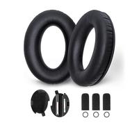 Voarmaks Coussinets de rechange A20 - Compatible avec casque d'aviation Bose A20 - Comprend des inserts de filtre en mousse à l'intérieur des oreilles, 3 manchons de protection pour micro, cuir