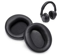 Voarmaks Coussinets de rechange compatibles avec casque de surveillance Beyerdynamic DT 240 Pro, plus grands et plus épais, cuir protéiné, confort haut de gamme