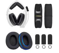 Voarmaks Coussinets de Rechange en Gel rafraîchissant compatibles avec Casque d'aviation Bose A20, Mousse à mémoire de Forme à Rebond Lent, 3 Housses de Micro