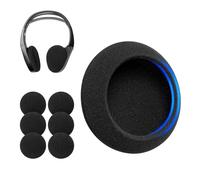Voarmaks Coussinets d'oreille compatibles avec casque VES Teardrop U-Connect VES Uconnect DVD Entertainment Audio System, Alpine SHS-N103 sans fil, 3 paires de coussinets en mousse, épais haute