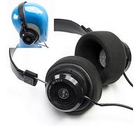 Voarmaks Coussinets d'oreille en forme de bol compatibles avec Grado SR60 SR80 SR125 SR225 SR325 PS500 GS1000 PS100 PS1000 PS500 PS500E RS1 RS2 Alessandro M1 M2 MPRO en velours