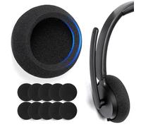 Voarmaks Coussinets d'oreille en Mousse Haute densité, 5 Paires, compatibles avec Les Casques Microsoft Modern Wireless, USB-C et USB-A filaires, Logitech H390, H600, H609 H760, 65mm, épaisseur 4-5mm
