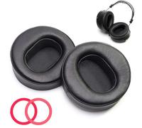 Voarmaks Coussinets d'oreille en peau de mouton compatibles avec les casques Audeze LCD2 LCD3 LCD4Z LCD-XC MX4 (cuir de mouton)