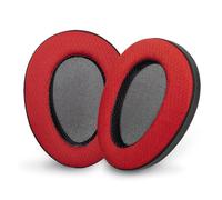 Voarmaks Coussinets en mousse à mémoire de forme pour casque Hifiman Arya Ananda Edition XS X HE1000se HE1000 V2 Jade II (hybride polyester rouge)