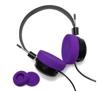 Voarmaks Coussinets en mousse compatibles avec casques Sennheiser HD414 Grado SR60 SR60i SR80 SR80i SR80e SR125 SR225 SR325 SR SRI RS Series PS1000 GS1000 Violet