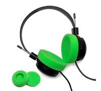 Voarmaks Coussinets en mousse compatibles avec casques Sennheiser HD414 Grado SR60 SR60i SR80 SR80i SR80e SR125 SR225 SR325 SR SRI RS Series PS1000 GS1000 Vert