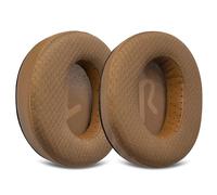 Voarmaks Coussinets pour casque Fiio FT1, FT1 Pro, coussinets biseautés de rechange avec mousse à mémoire de forme (jaune polyester hybride)