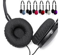 Voarmaks Flats Coussinets compatibles avec les casques JVC Flats, HA-S150, HA-S160, coussinets en mousse hybride en polyester avec coque souple