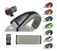 Voarmaks HDJ X7 Housse de coussin de rechange pour bandeau - Compatible avec Pioneer DJ Series - Protection en néoprène pour bandeau (gris)