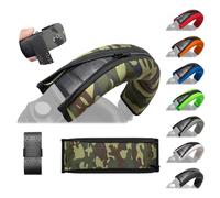 Voarmaks HDJ X7 Housse de coussin de rechange pour casque Pioneer HDJ-X5 X5BT HDJ-X7 X7BT X7S HDJ-X10 HDJ1000 HDJ1500 HDJ2000 DJ - Bande de protection pour bandeau (camouflage vert)