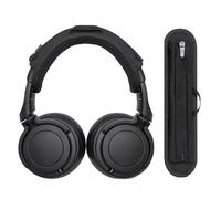 Voarmaks Housse de coussin compatible avec casque Beyerdynamic DT 240 Pro, DT240 Pro, AVENTHO 300 sans fil, coussin doux de 6 mm d'épaisseur, fermeture éclair sans oscillation, avec boucle de