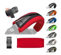 Voarmaks Housse de Coussin de Rechange Compatible Avec Casque Pioneer HDJ-X5/X7/X10 - Bande de Protection pour Bandeau (Rouge)