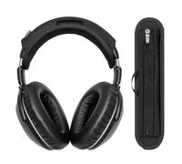 Voarmaks Housse de coussin pour casque Sennheiser PXC480, PXC550, PXC 550-II, MB660 UC, MB 660 MC, EPOS Adapt 660, coussin de 6 mm d'épaisseur, fermeture éclair sans oscillation, avec boucle de