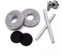 Voarmaks Kit de coussinets en mousse pour casque Sennheiser HD25 HD250BT HD25-ll HD25S Il HMD25 (Gris Velvet)