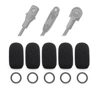Voarmaks Lot de 5 housses de micro A30 compatibles avec Bose A30 A20 A10, ProFlight Series 2, casques d'aviation en mousse, filtre anti-pop