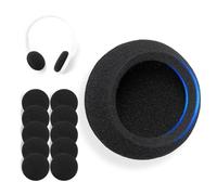Voarmaks Lot de 5 paires de coussinets en mousse compatibles avec Plantronics HW 510 520, Audio 310/345/476/628, Poly Blackwire C210/C220/C310/C320/C325/C3200/C3210/C3220/C3225, DA45 Coussinets