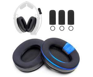 Voarmaks Oreillettes pour casque d'aviation avec gel rafraîchissant et mousse à mémoire de forme compatibles avec Bose A20 A10 Refresh Kit avec 1 paire de coussinets d'oreille et 3 housses en mousse