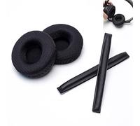 Voarmaks Senns HD25 HD250BT HD25-ll HD25S Il HMD25 - Kit de Coussins en Mousse pour Casque (1 Unité), Couleur Noir