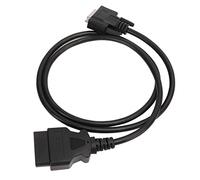 VOBOR Câble Principal OBDII OBD2 pour Outil de Diagnostic - Câble Adaptateur de Test OBDII - Connecteur de Diagnostic - Câble Adaptateur de Remplacement pour Launch CRP123 CRP129