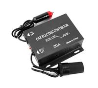 VOBOR Convertisseur de Puissance, 240W DC 24V à 12V Convertisseur d'alimentation Voiture, 20A Onduleur Transformateur avec Allume Cigare Prise Electrique