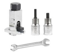 VOBOR Écarteur de roulement de roue, lot de 4 spreader Wheel Bearing Housing Set, outil de roulement universel, outil d'absorption des chocs avec amortisseur de chocs, manchon absorbant les chocs, clé
