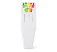 VOBOR K2 EMF Meter Portable, Détecteur de Champ Électromagnétique à 5 LED pour Chasse aux Fantômes et Enquêtes Paranormales, 50Hz-20000Hz (Blanc)