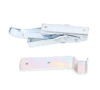 VOBOR Loquet de Porte élévatrice de remorque Robuste sur Le Corps Central avec Plaque de Fixation pour Camping-Cars loquets de remorque