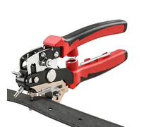 VOBOR Pince Trou Ceinture Cuir 6 Tailles 2-4,5mm, avec Disque Rotatif Équilibré, Pince Perforatrice pour Cuir, Ceinture, Tissu, Papier, Carte, Plastique, Sac