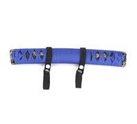 VOBOR Poignée intérieure de voiture, appui-tête, siège arrière, barre de sécurité, MIDIFICATION universelle, montage universel (Bleu Noir)