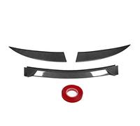 VOBOR pour Tesla Model 3 Spoiler De Coffre - Kit De Remplacement Sportif Cool en Fibre De Carbone ABS pour Tesla Model 3 2017 à 2023