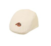 Vobozeany Casquette Gavroche Enfant Souple Casquette Plate Bébé Rétro Unisexe Classique Chapeau Vintage Gatsby Flat Cap pour Garçons Filles 3-8 Ans