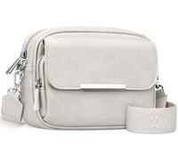 VOBUKE Sac Bandoulière Femme Petit Sacs a Main Femmes en Cuir PU Léger Multi-poches Sacoche avec 12 Fentes Cartes Tendance Pochette Bandoulière Femme avec Large Sangle Réglable
