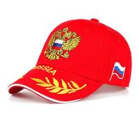 Vobumix Chapeaux De Baseball Brodés D'emblème Russe, Blason Réglable, Badge D'emblème d'aigle, Casquette De Camionneur Classique, Chapeau De D'été