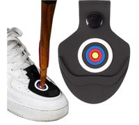 Vobumix Coussinet en Caoutchouc pour Tir À l'arc, Protection des Membres d'arc Recourbé sur Les Chaussures, Pied De Tir À l'arc, Petit Protecteur De Pointe De Membre d'arc, Accessoires De Tir À l'arc